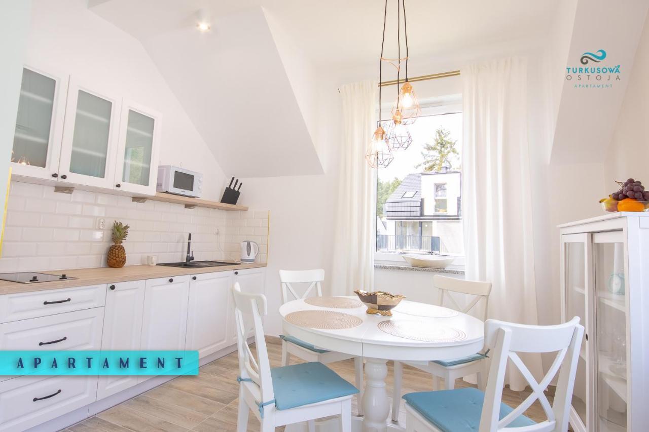 Turkusowa Ostoja Apartament Łukęcin Exteriör bild